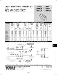 datasheet for LTI606UF by 