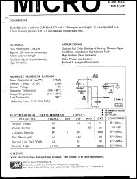 datasheet for MBB31D by 