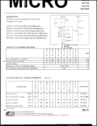 datasheet for MG73D by 