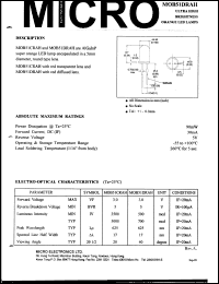 datasheet for MOB51CRAH by 