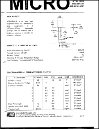 datasheet for MSB68DA-1 by 