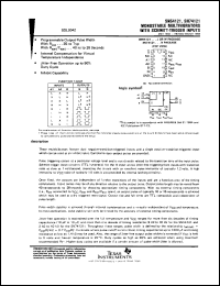 datasheet for SN54121J by Texas Instruments