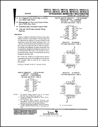 datasheet for SN54123J by Texas Instruments