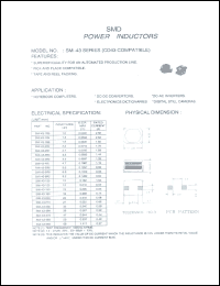 datasheet for SMI-43-1R4 by 