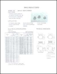 datasheet for SMI-40-560 by 