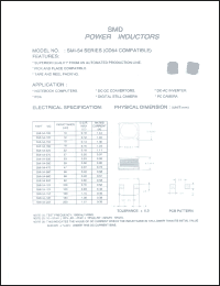 datasheet for SMI-54-330 by 