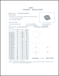 datasheet for SPC-0602-270 by 