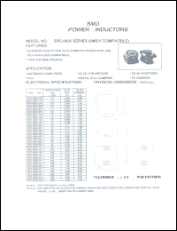 datasheet for SPC-0605-680 by 