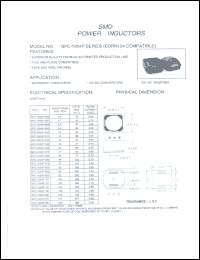 datasheet for SPC-1204P-6R8 by 