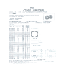 datasheet for SPC-1205P-470 by 