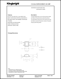 datasheet for AA2734ESGC by 