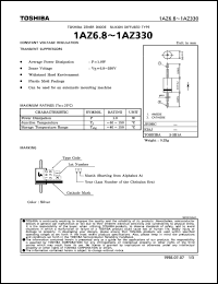 datasheet for 1AZ300 by Toshiba
