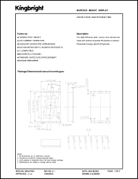 datasheet for APSC56-21EWW by 