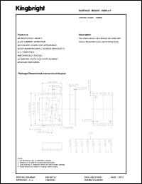 datasheet for APSC56-21GWW by 