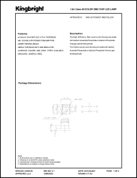 datasheet for APTB1615EYC by 