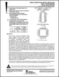 datasheet for SN54173J by Texas Instruments