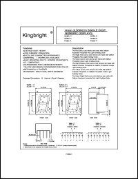 datasheet for SC56-11HWA by 