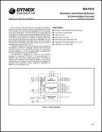 datasheet for MAR1916FS by 