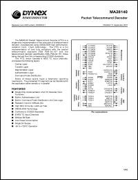 datasheet for MAH28140B by 