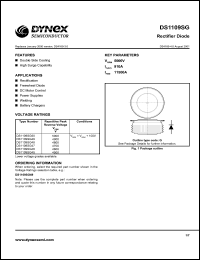 datasheet for DS1109SG50 by 