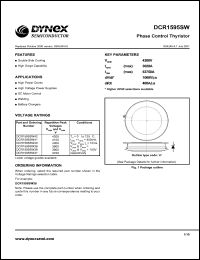 datasheet for DCR1595SW41 by 