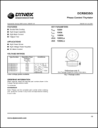 datasheet for DCR803SG14 by 