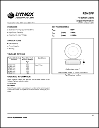 datasheet for RD43FF05 by 