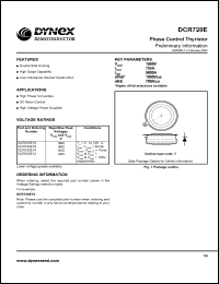 datasheet for DCR720E12 by 