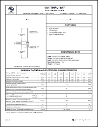 datasheet for 1A5 by 