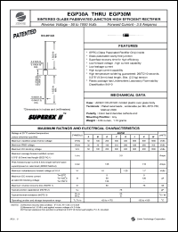 datasheet for EGP30K by 