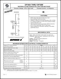 datasheet for GP30G by 