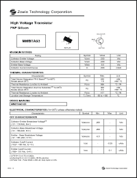 datasheet for MMBTA93 by 