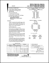 datasheet for SN54195J by Texas Instruments