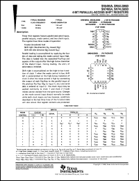 datasheet for SN5495AJ by Texas Instruments