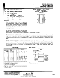 datasheet for SN5496J by Texas Instruments