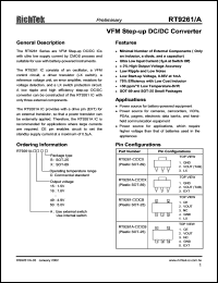 datasheet for RT9261A-23CX by 