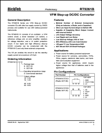 datasheet for RT9261B-15CX by 