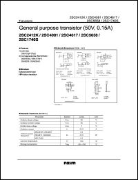 datasheet for 2SC4081 by ROHM