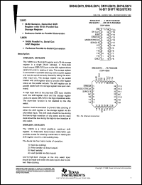 datasheet for SN54LS674J by Texas Instruments