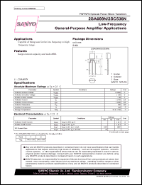 datasheet for 2SC536N by SANYO Electric Co., Ltd.