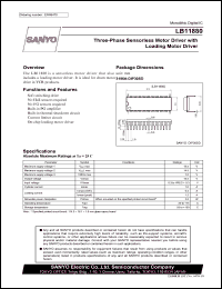 datasheet for LB11880 by SANYO Electric Co., Ltd.