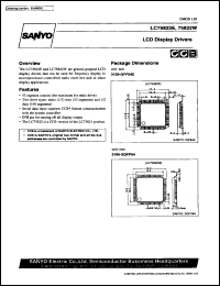 datasheet for LC75822E by SANYO Electric Co., Ltd.