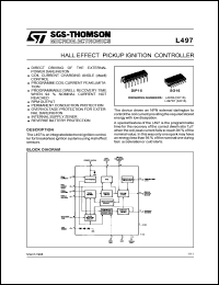 datasheet for L497D1 by SGS-Thomson Microelectronics