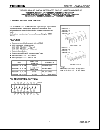 datasheet for TD62004AP by Toshiba