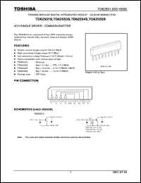 datasheet for TD62553S by Toshiba