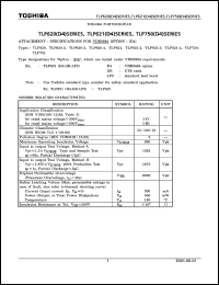 datasheet for TLP620 by Toshiba