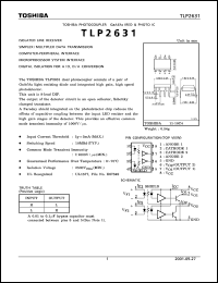 datasheet for TLP2631 by Toshiba