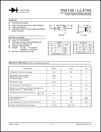 datasheet for 1N4148-T3 by 
