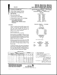 datasheet for SN74LS195AJ by Texas Instruments