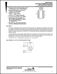 datasheet for SN74ACT1071D by Texas Instruments